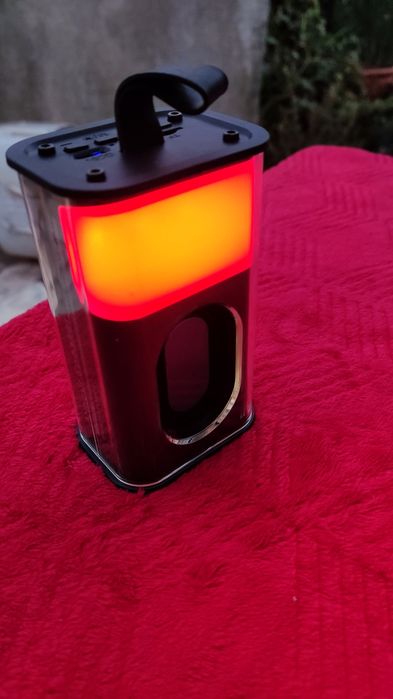 Coluna Bluetooth transparente (Nova na caixa)