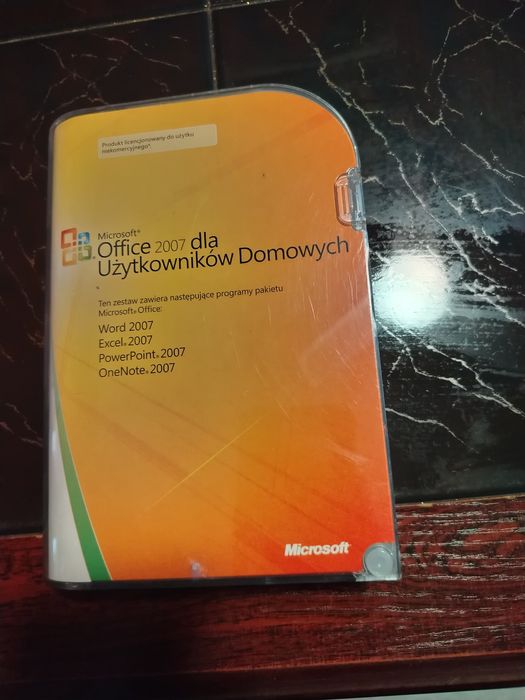 Microsoft Office 2007 box super stan