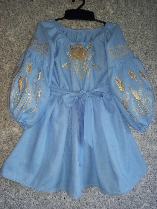 Вишите плаття сукня вишиванка для дівчинки недорога вишиванка дитяча