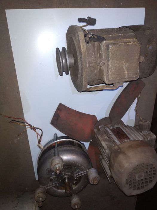 Електродвигун трьохфазний 380 стиральной машини рига