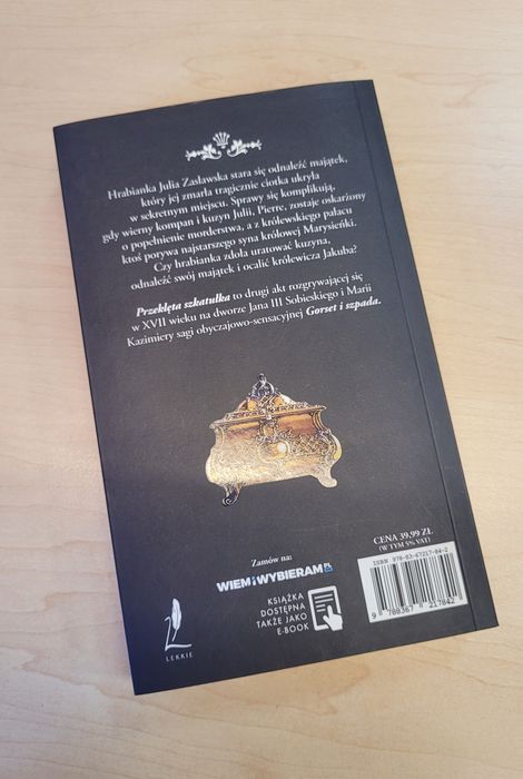 Przeklęta szkatułka. Gorset i szpada. Alek Rogoziński