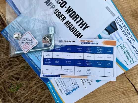 Акумулятор lifepo4 12v 100ah Eco Worth смарт BMS Bluetooth Аккумулятор