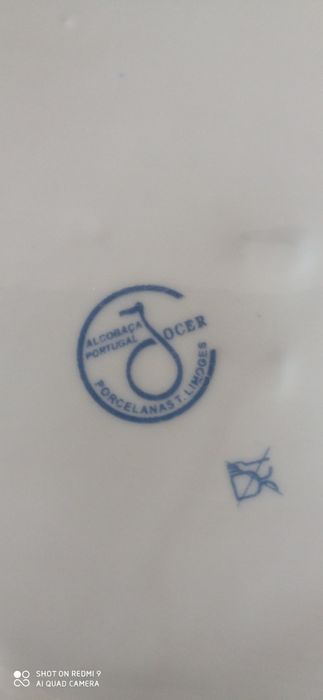 caixa em porcelana