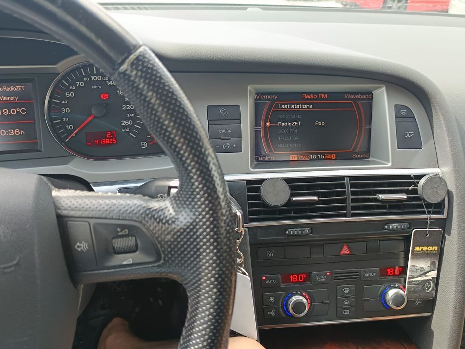 Audi A6 C6, 2007 rok, 2.0 benzyna , czarne kombi