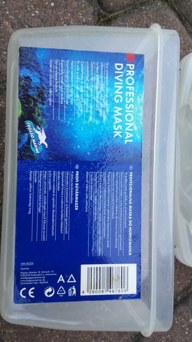 Pegaso® Profesjonalna maska do nurkowania