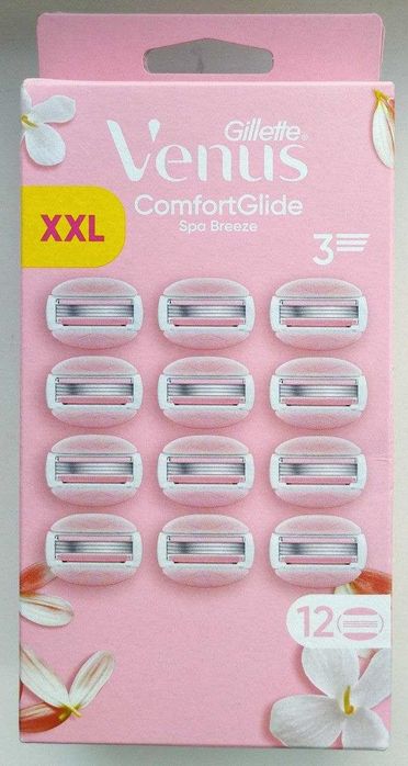 Gillette Venus Spa Breeze. Оригінал, упаковка 12 картриджів