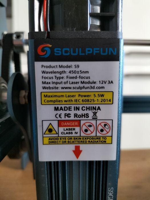 Sculpfun S9 máquina CNC de laser