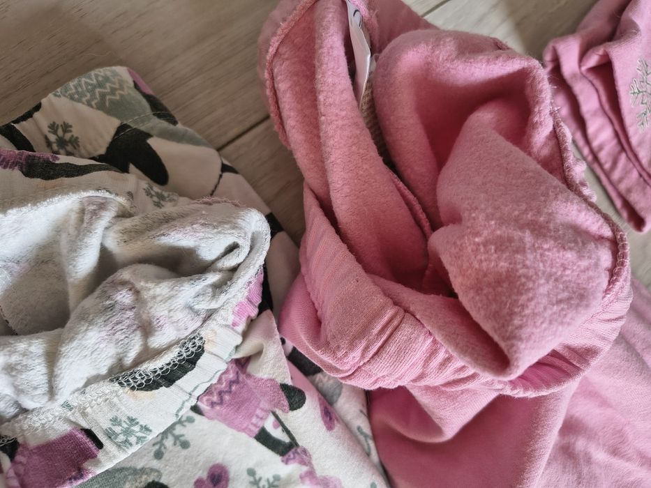 Zestaw ocieplanych getrów r 122