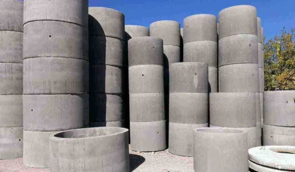 Бетонні кільця ,  Доставка (1м, 1.5 м, 2.0) м Бориспіль та область