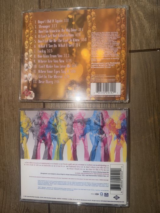 Britney Spears 2 płyty CD oryginalne stan bdb cena komplet