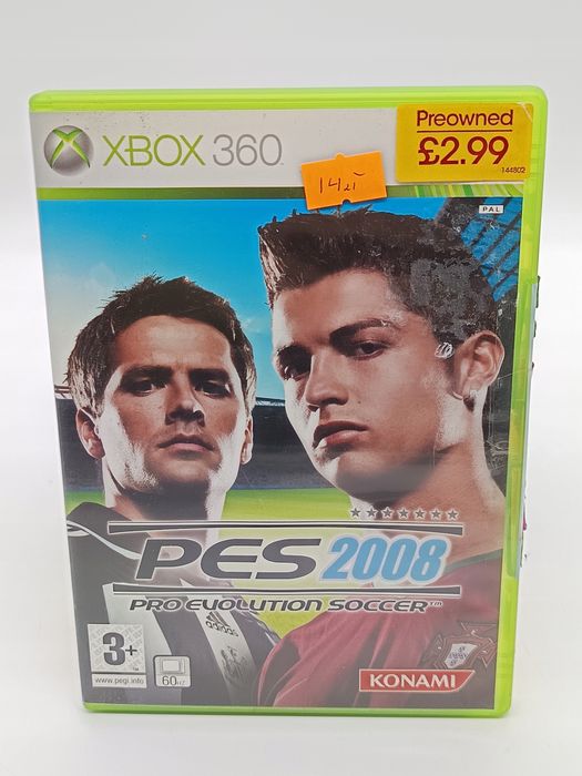 pro evolution soccer 2008 pes microsoft xbox 360