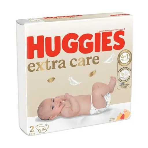 Підгузки Huggies Extra Care Mega розмір 2 (3-6 кг), 82 шт
