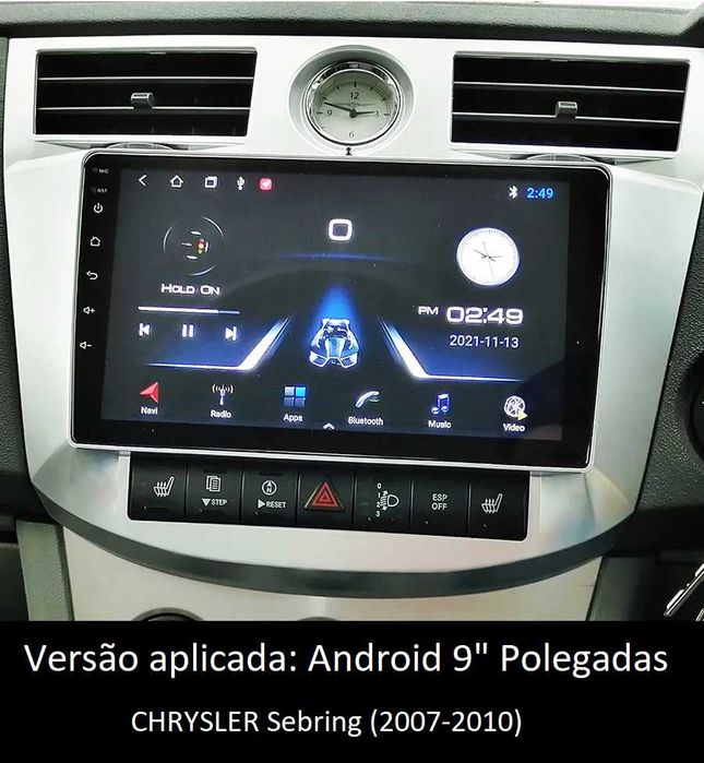 Rádio 2DIN • CHRYSLER • 300C • Sebring • PT Cruiser • Android [4+64GB]
