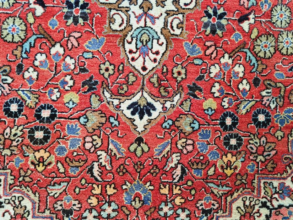 Dywan perski 135×214 cm Kashan – ręcznie tkany, klasyczny florystyczny
