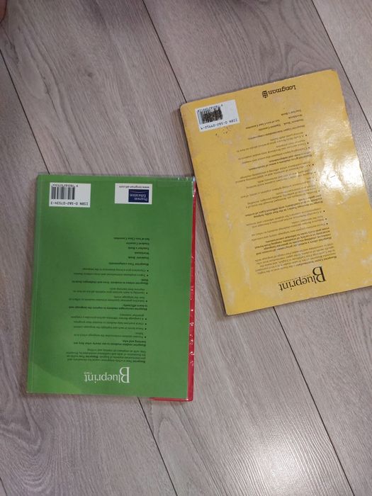 Podręczniki do nauki angielskiego blueprint 1 i 2