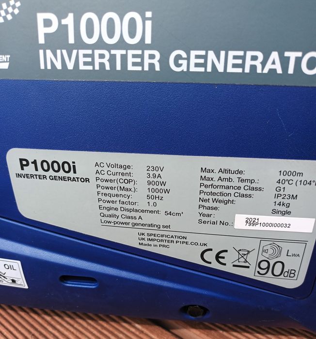 Agregat Generator pradotworczy Powered by Hyundai