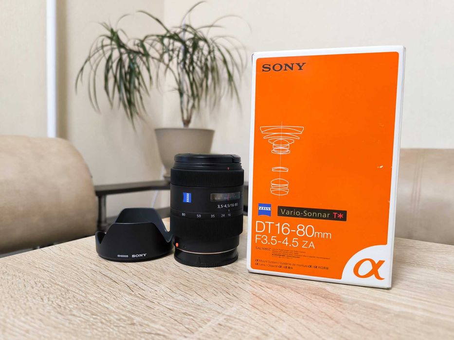 Sony Carl Zeiss Vario-Sonnar T* 16-80 f/3.5-4.5 ZA DT ! =НОВЫЙ=