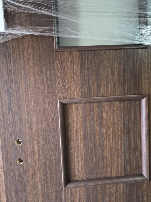 Drzwi łazienkowe WC 80 prawe orzech rustykalny NOWE Stoldrew