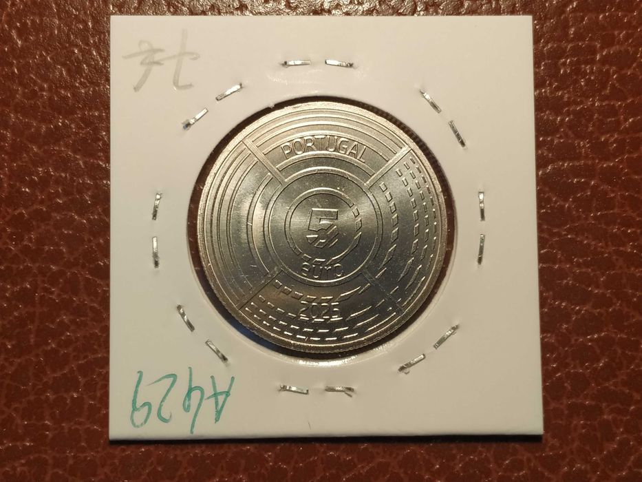 A429 moeda de 5 euro de 2025 Cabo de São Vicente - Portugal