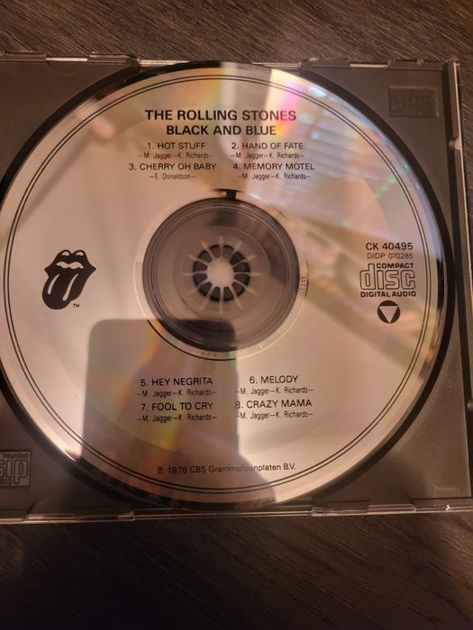 CD The Rolling Stones - Black And Blue (Prensagem Americana)