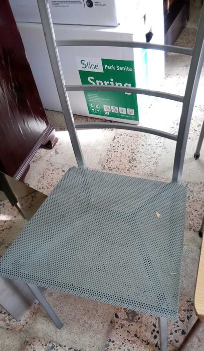 Chairs and bench, used, 2 units for €564739692678145124