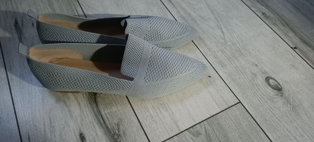 Nowe baleriny szare r. 39