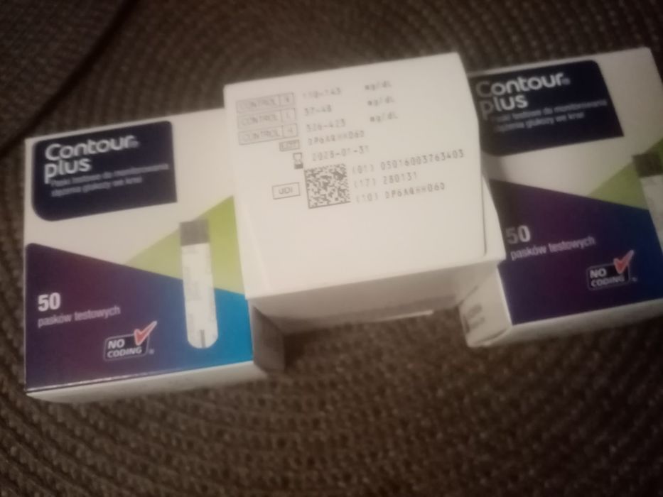 Paski do glukometru Contour plus 3 opakowania