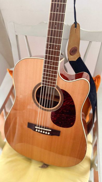 Guitarra Eletroacústica Cort MR710F NAT + Bag + Correia | Revista | Excelente Estado