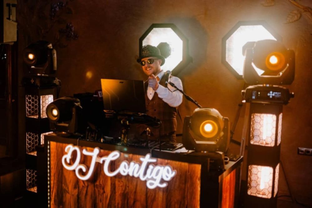 DJ CONTIGO na wesele, urodziny, imprezę firmową, rocznicę ślubu