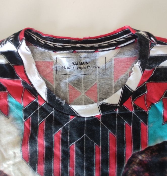 T-shirt estampada Balmain