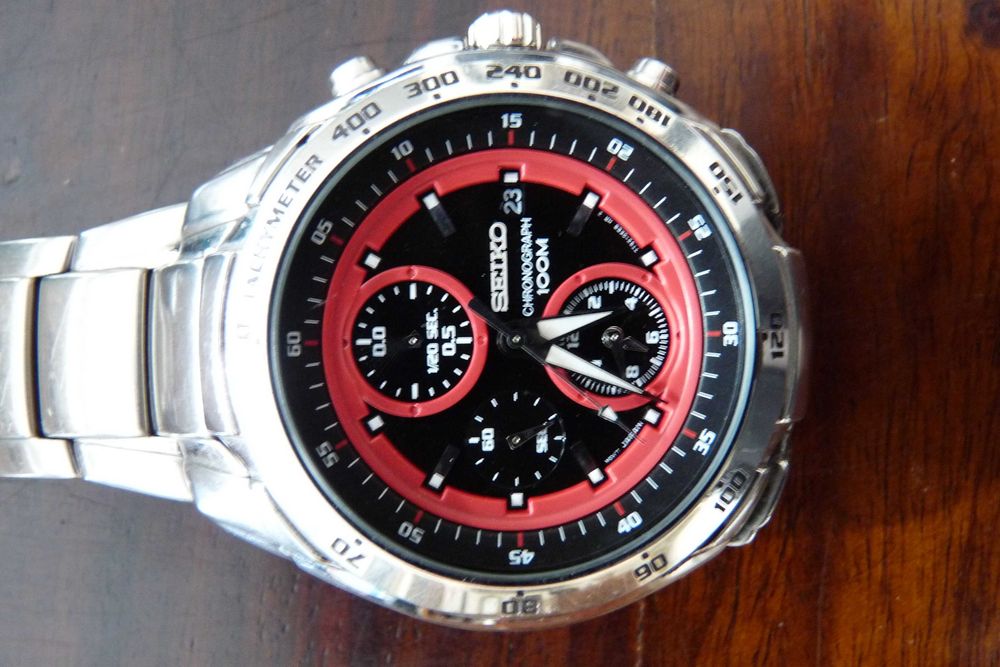 Zegarek męski SEIKO SND701P1 Honda racing, stan bdb+
