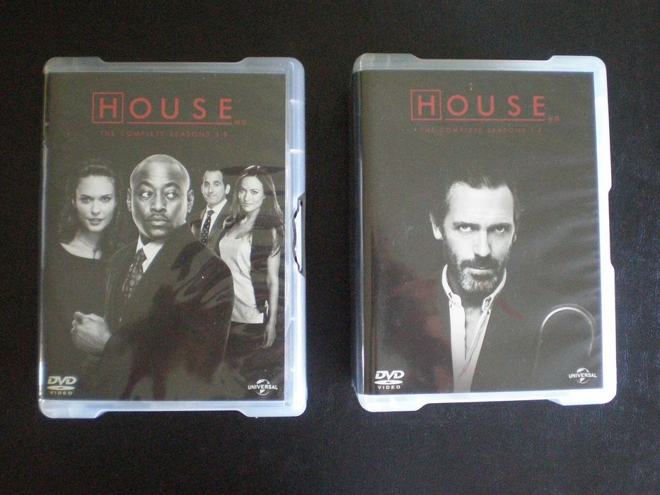 Dr. House - T1 a T8 - big box com 46 discos