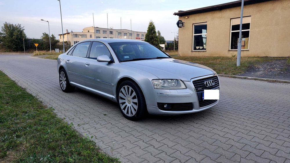Audi A8 Long Quattro 4,2 TDi Ksenon Skóra Webasto 2006 r