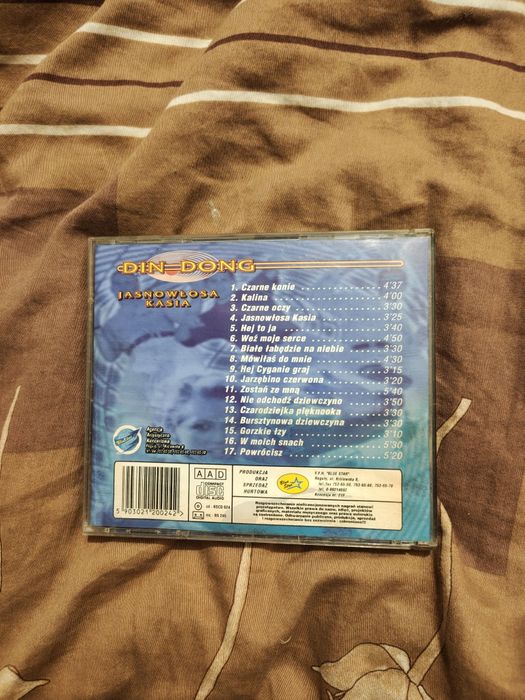 Płyta CD din ding jasnowłosa kasia