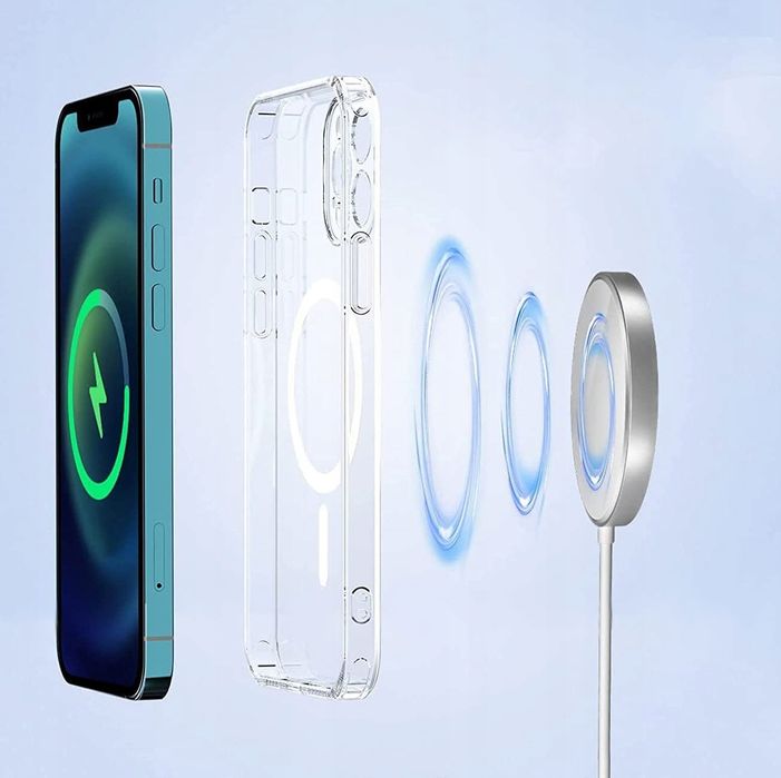 Ładowarka Indukcyjna Krainagsm K9A Do Apple Iphone Pro Max Biały