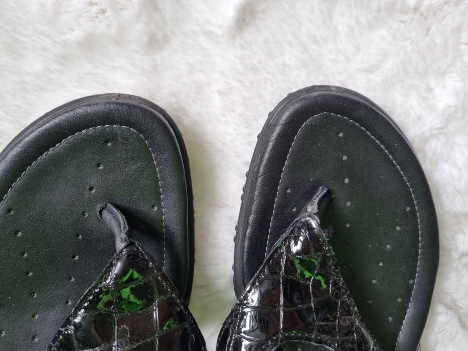 Ecco- japonki skórzane. Rozmiar 36