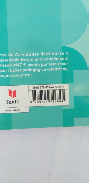 Cadernos de atividades 5 ano