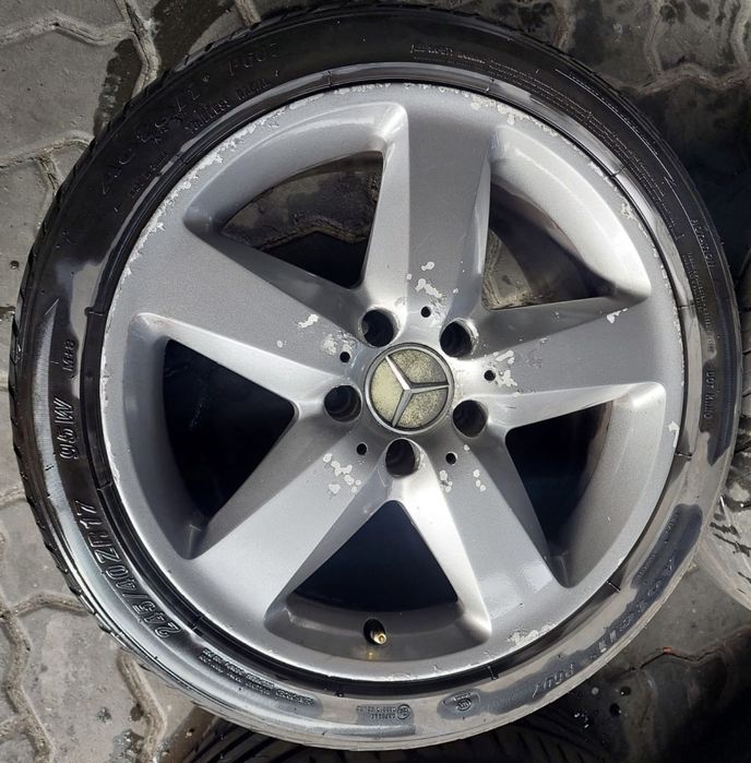 Jantes Mercedes R17 Com Pneus 225/45 Furação 5X112