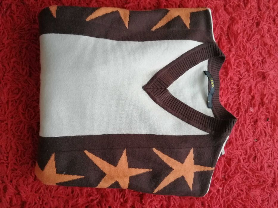 Sweterek w serek damski ala Harry Potter