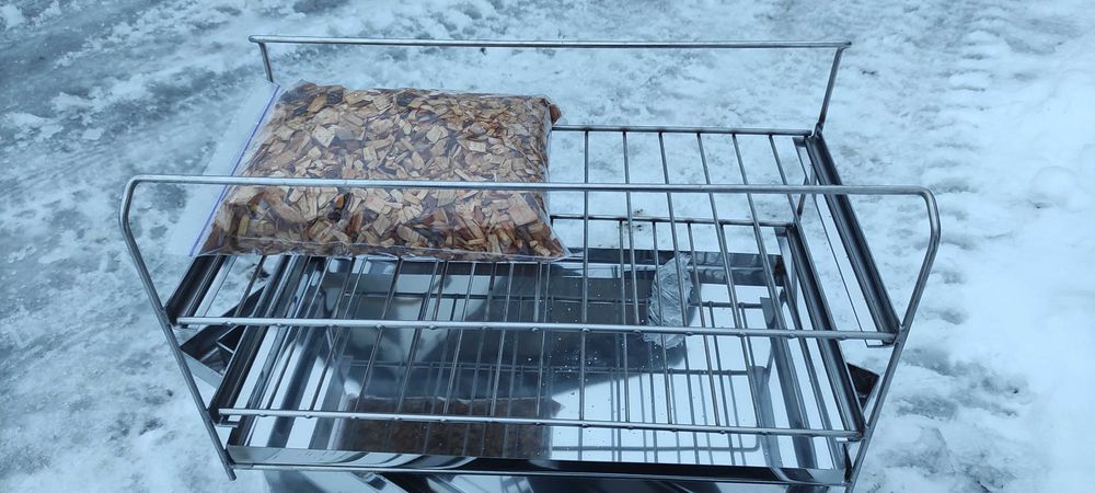 Коптильня, Коптільня 2мм от производителя велика с нержавейки