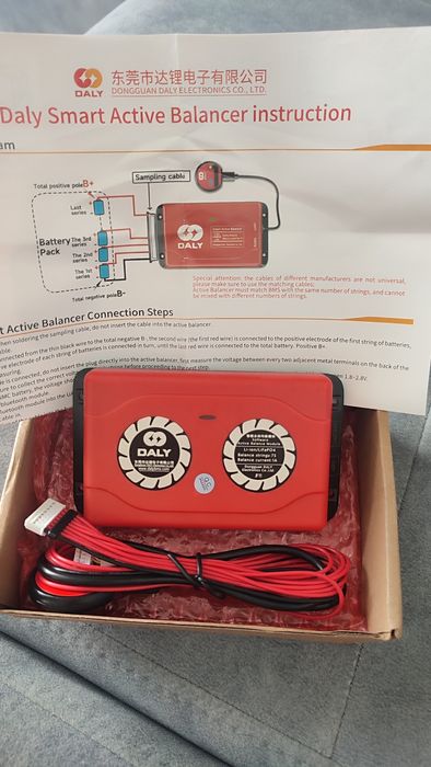 Daly BMS 100A CAN, Li-ion 7S 24V+ 7S Smart Active Balancer