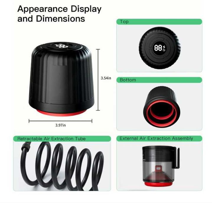 Zgrzewarka próżniowa do słoików worków