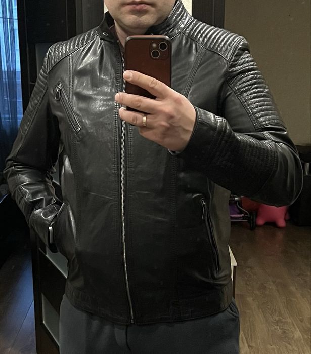 Кожана куртка Marko Rossini