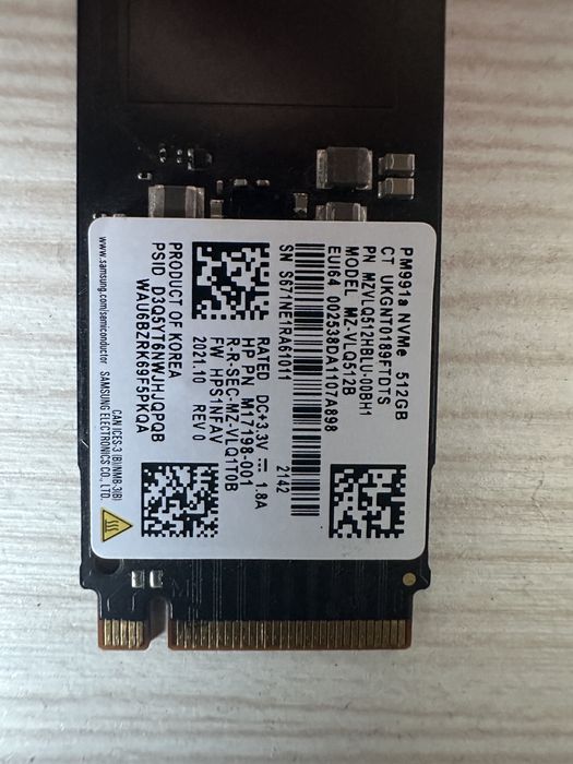 samsung pm991 - купити комплектуючі для ПК - Ціна на OLX.ua