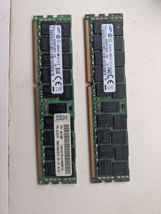 Продам серверну ddr3 2x16gb
