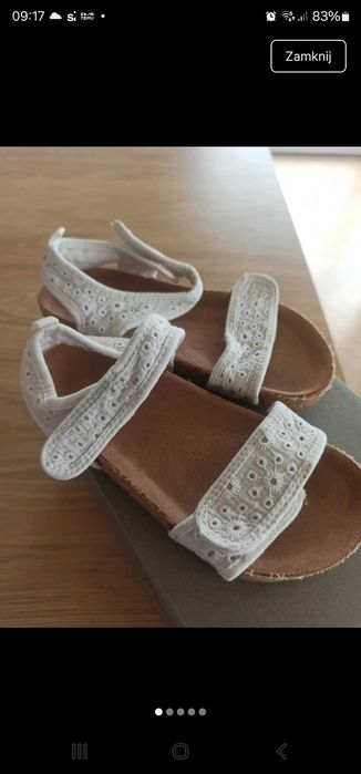 Buty sandałki H&M rozmiar 27cm