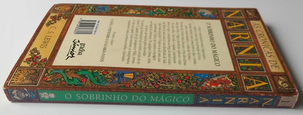 Livros Crónicas de Narnia 1as Ed. Gradiva C.S. Lewis - Colecionadores