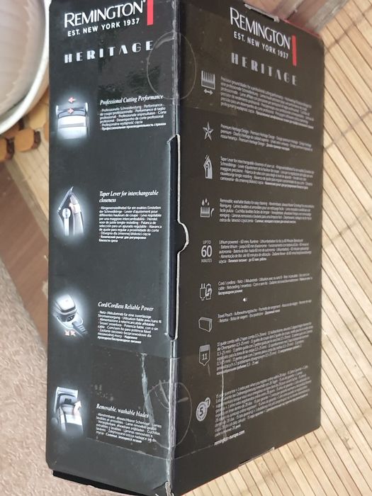 Машинка для стрижки Remington hc9100 Heritage Нова (Ремінгтон)
