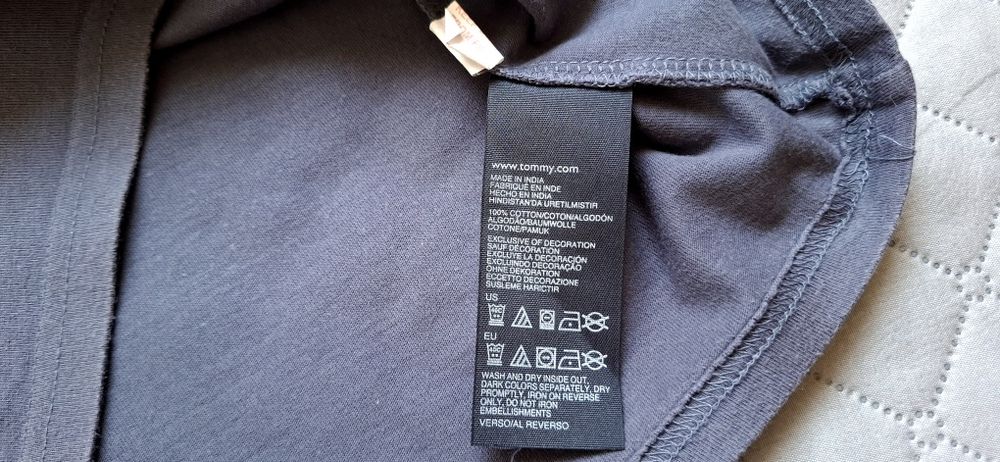 Tommy Hilfiger, T-shirt, bluzka na krótki rękaw, roz. 164cm