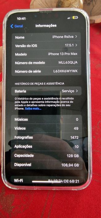 Iphone 13 pro max 128gb livre
